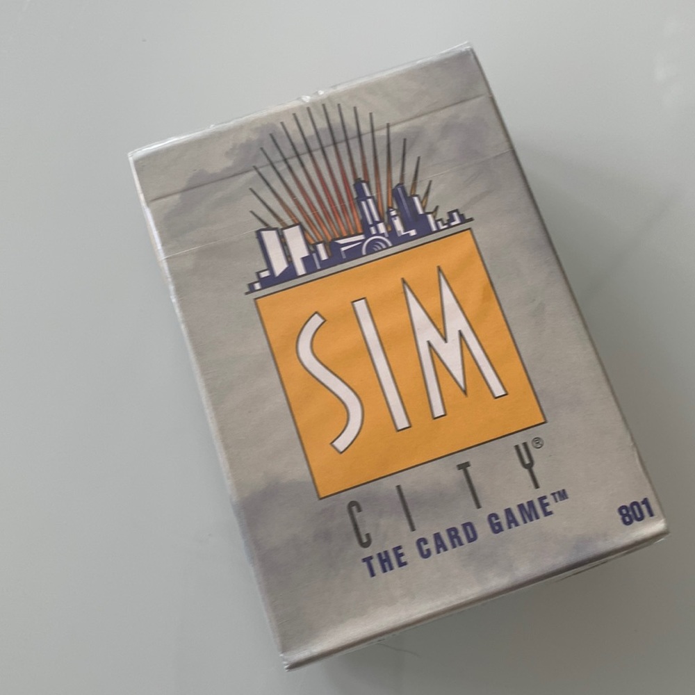 Sim City card game - starter deck